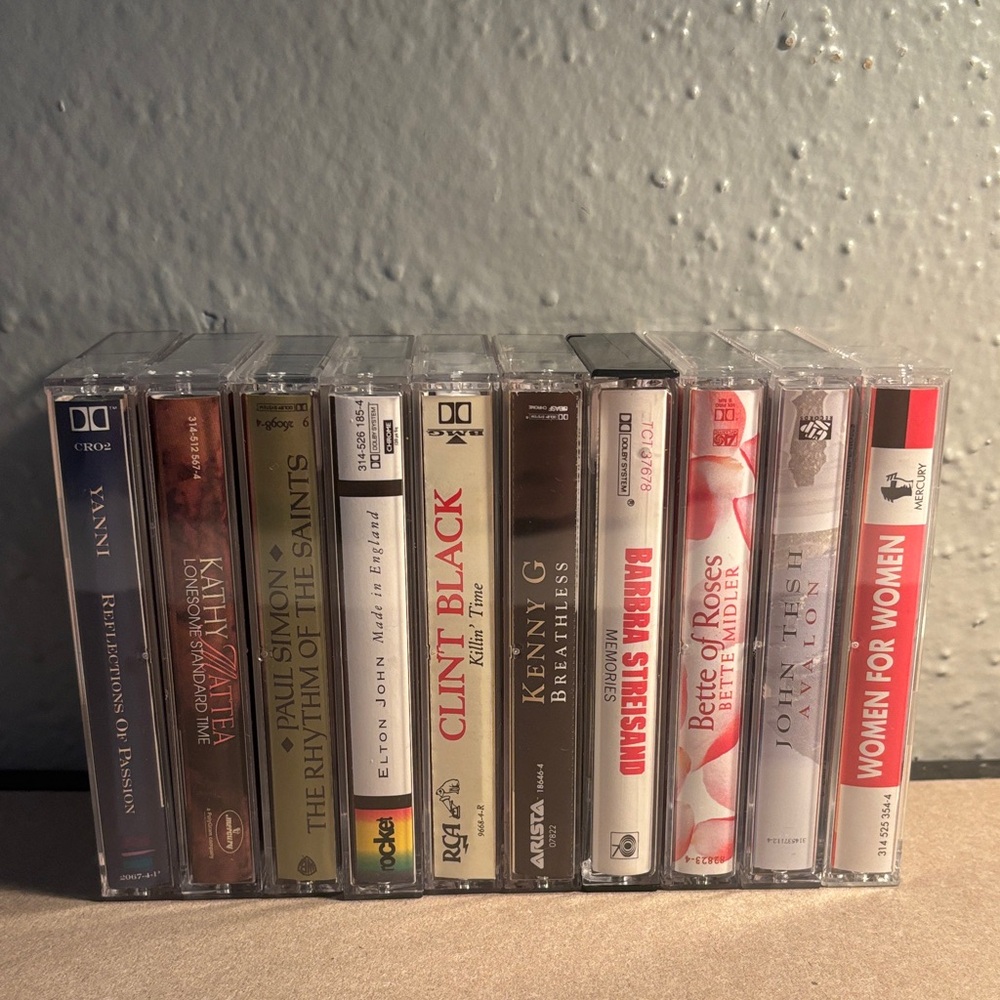 Collection of Music Cassette Tapes
